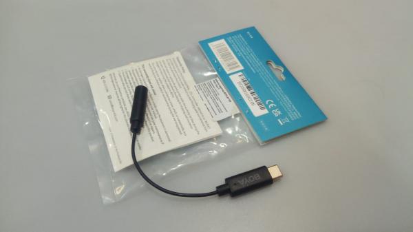 Переходник trrs 3.5 мм. мама на USB Type-C папа — фото 4